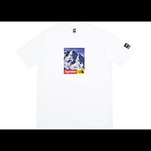 Supreme x Northface Mountain Tee White